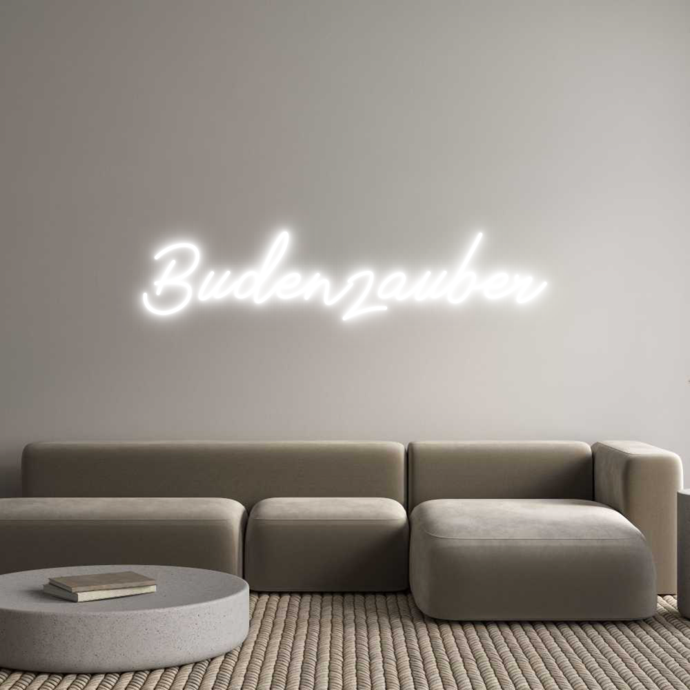 Individuelles Neon: Budenzauber