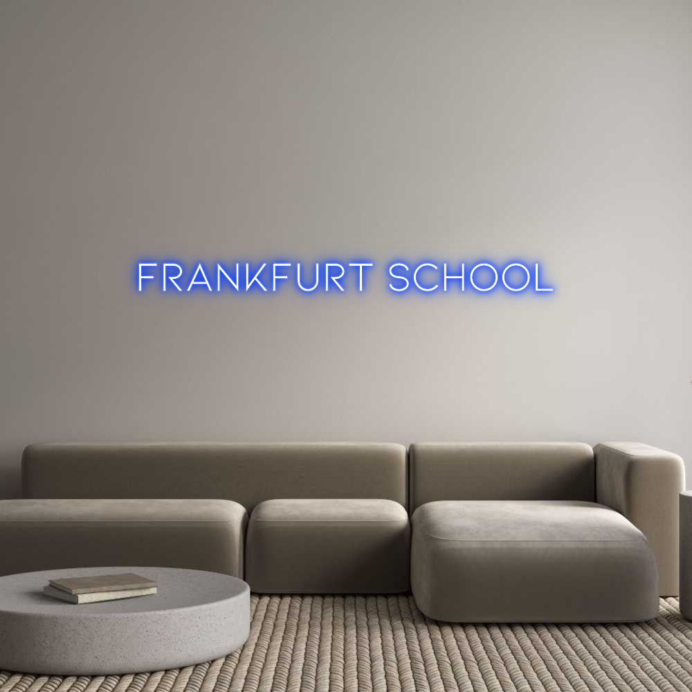 Individuelles Neon: Frankfurt Sch...