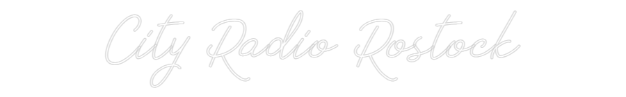 Individuelles Neon: City Radio Ro...