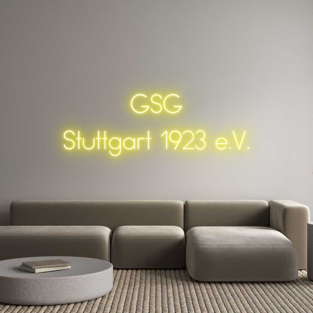 Individuelles Neon: GSG
Stuttgar...