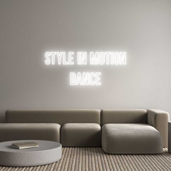 Individuelles Neon: STYLE IN MOTI...