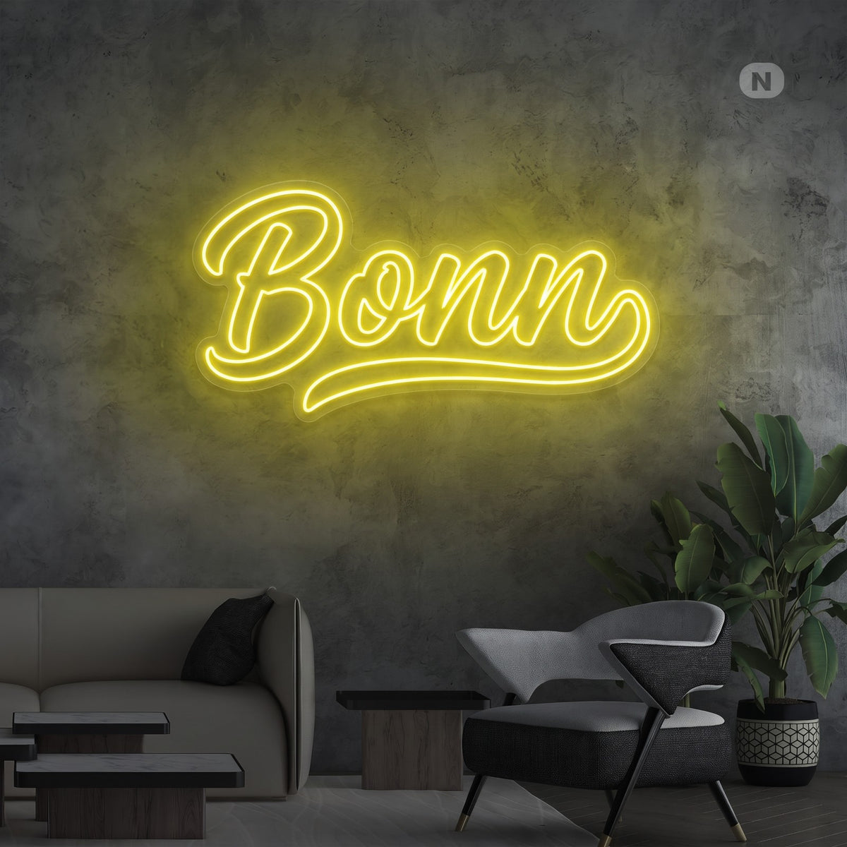 Toilet neon sign