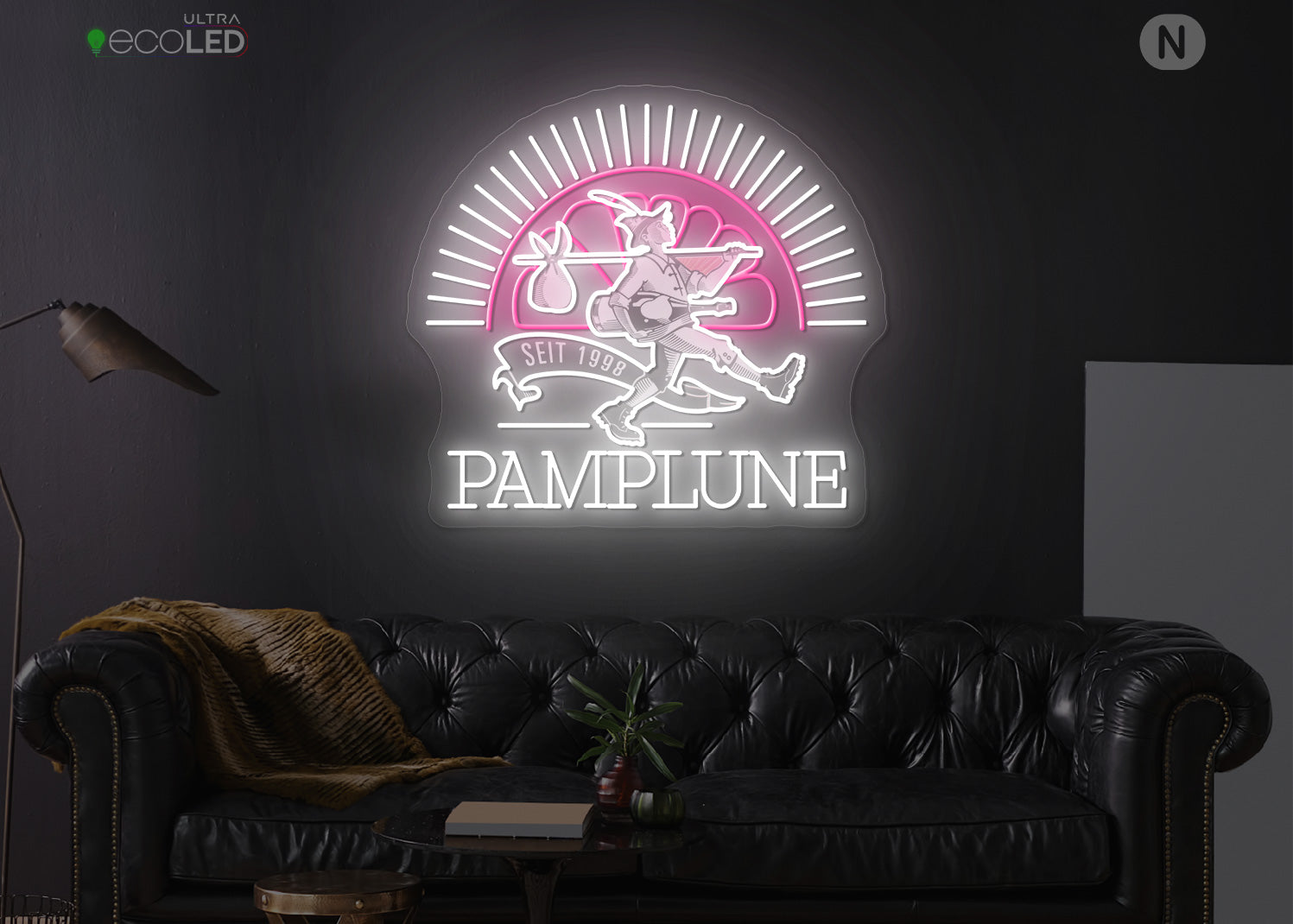 Individuelles Neonschild