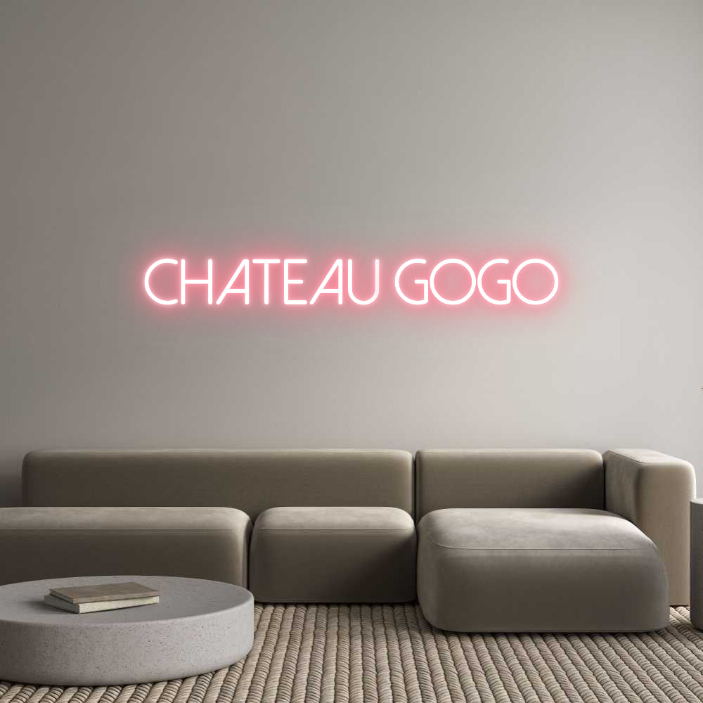 Individuelles Neon: Chateau Gogo