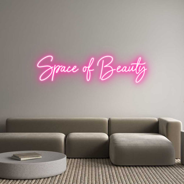 Individuelles Neon: Space of Beau...