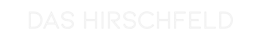 Individuelles Neon: Das Hirschfeld