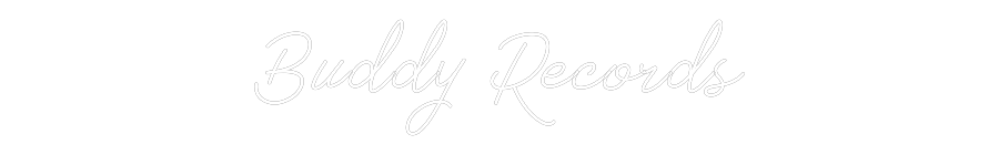 Individuelles Neon: Buddy Records
