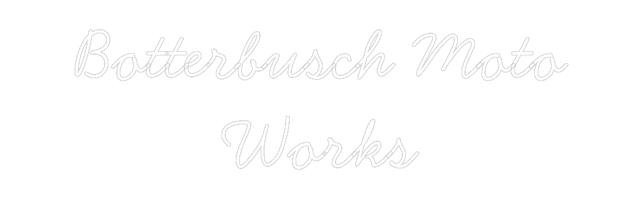 Individuelles Neon: Botterbusch M...