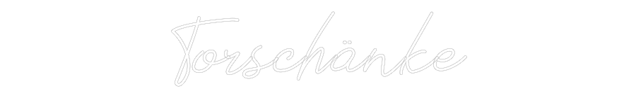 Individuelles Neon: Torschänke