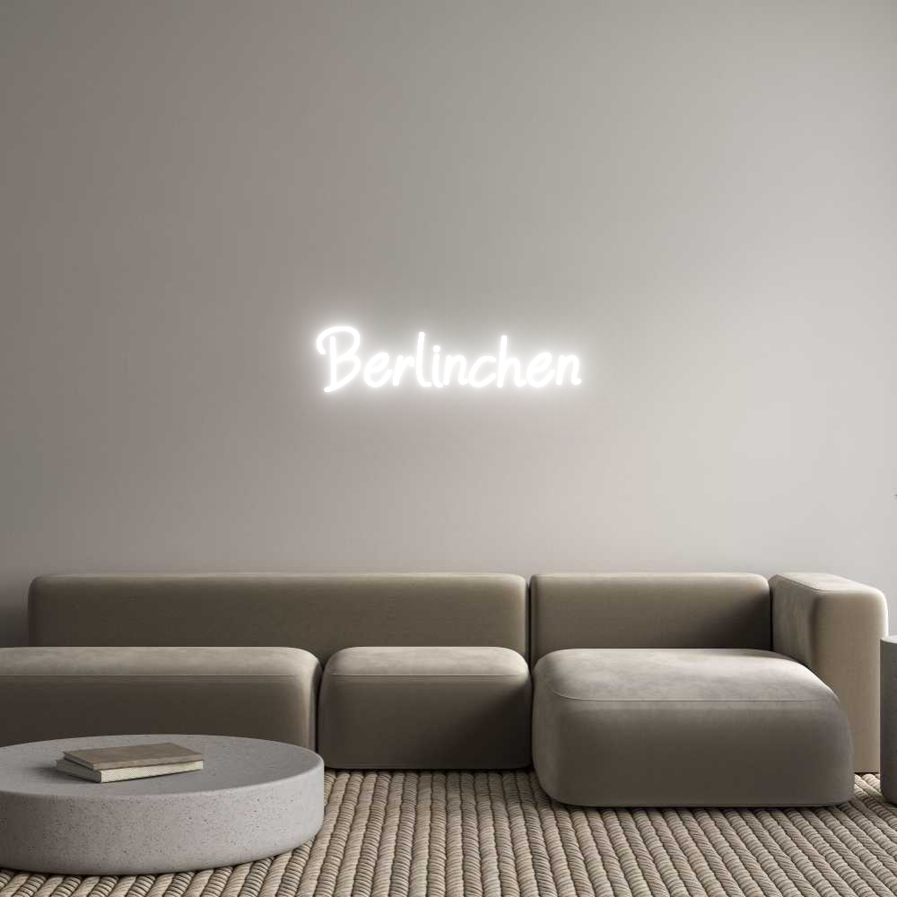 Individuelles Neon: Berlinchen