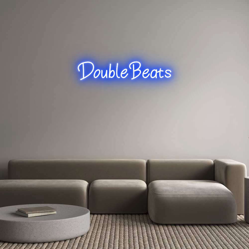 Individuelles Neon: DoubleBeats