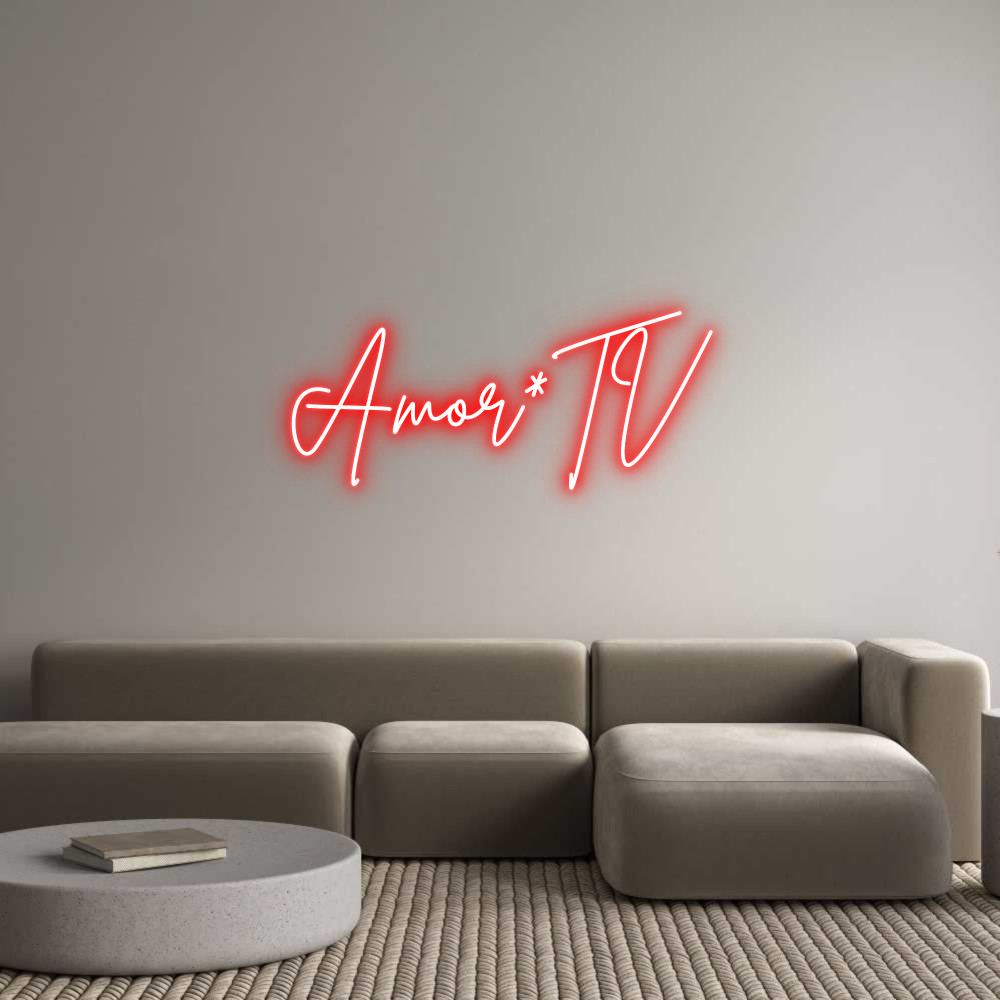 Individuelles Neon: Amor*TV