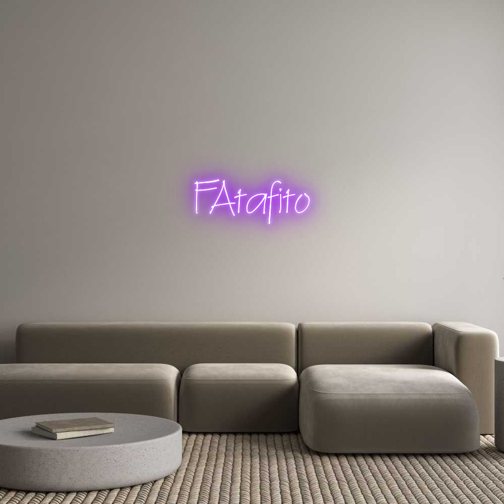 Individuelles Neon: FAtafito