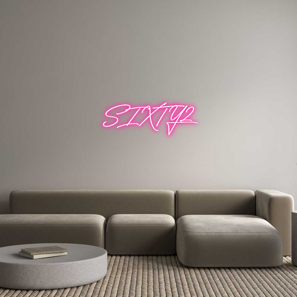 Individuelles Neon: SIXTY2