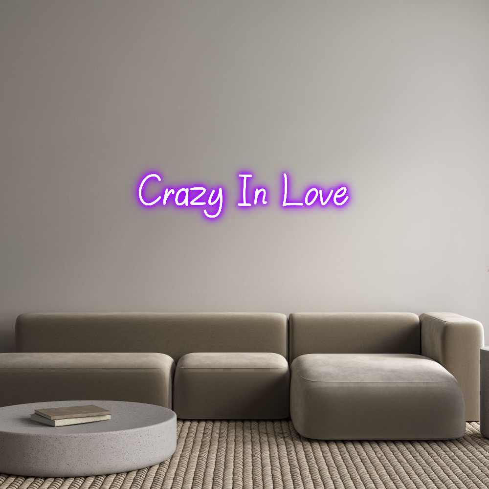Individuelles Neon: Crazy In Love