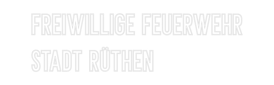 Individuelles Neon: Freiwillige F...