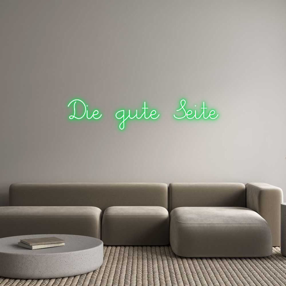 Individuelles Neon: Die gute Seite