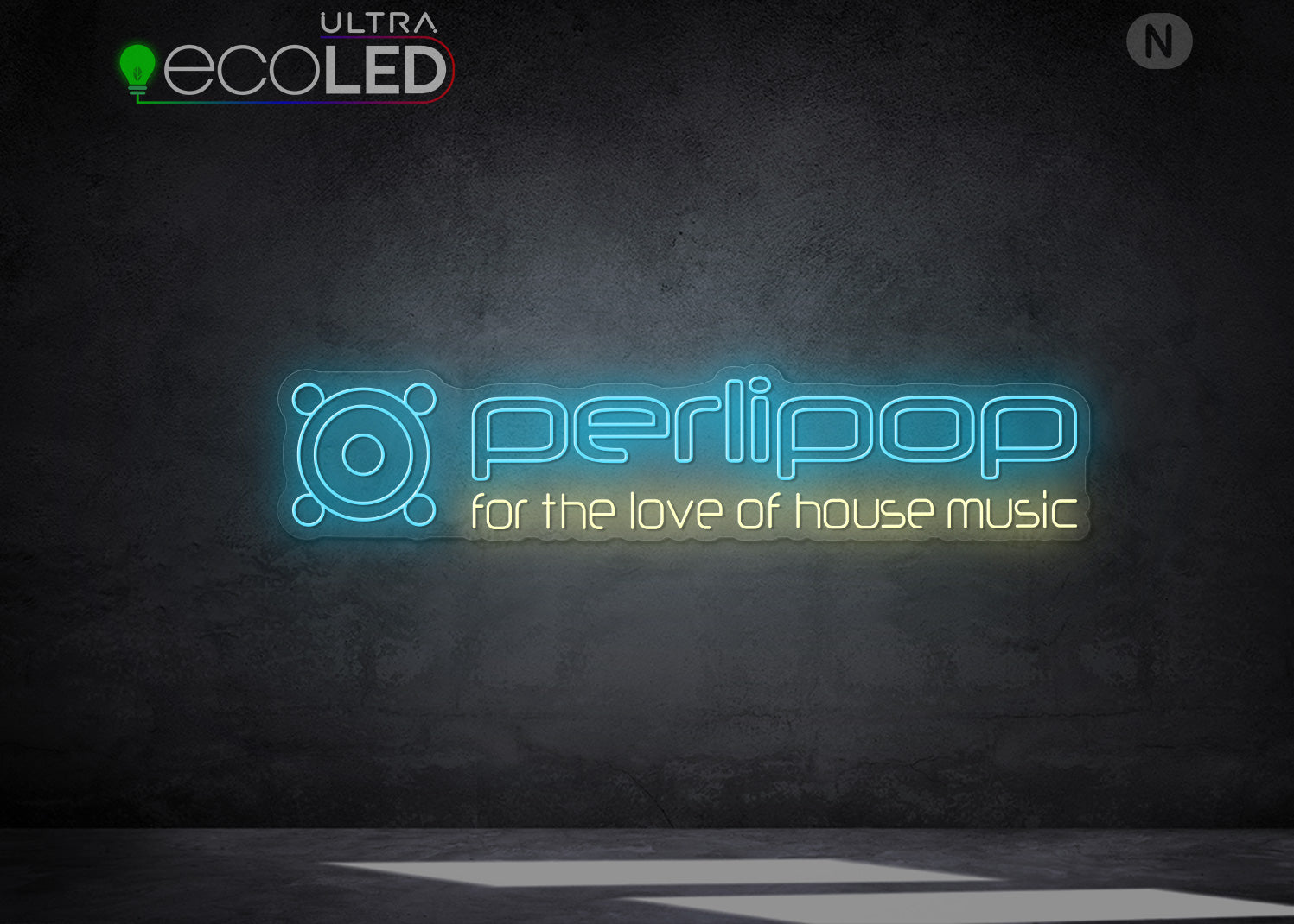 Individuelles Neonschild