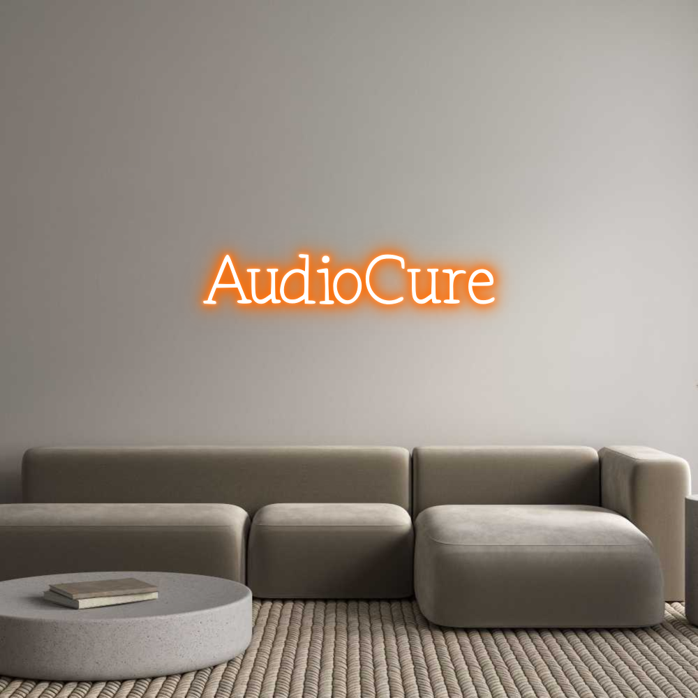 Individuelles Neon: AudioCure