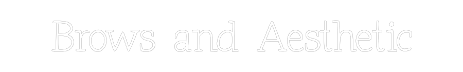 Individuelles Neon: Brows and Aes...