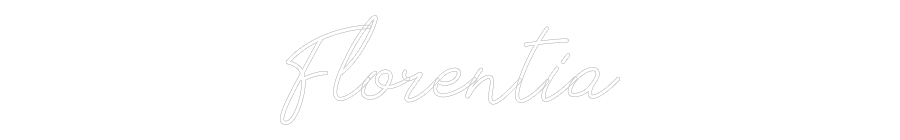 Individuelles Neon: Florentia