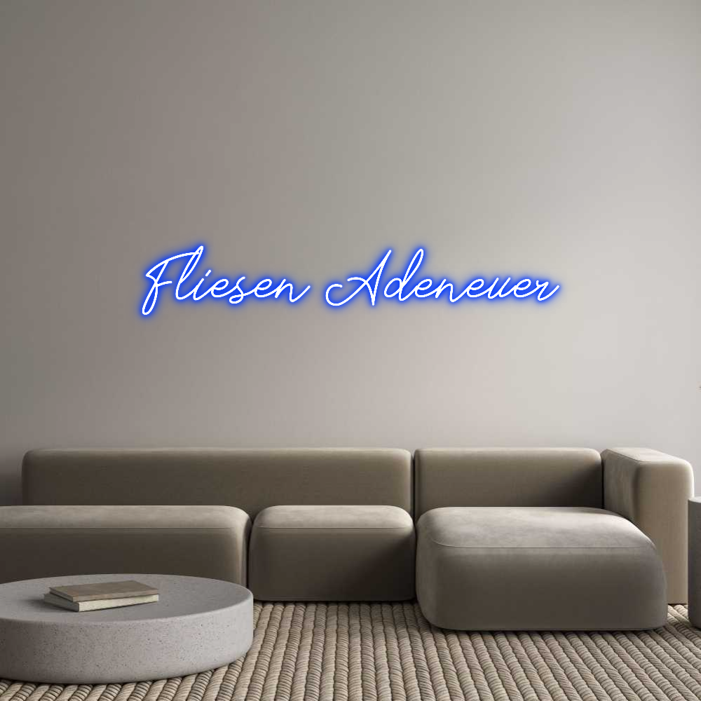 Individuelles Neon: Fliesen Adene...