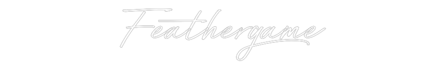 Individuelles Neon: Feathergame