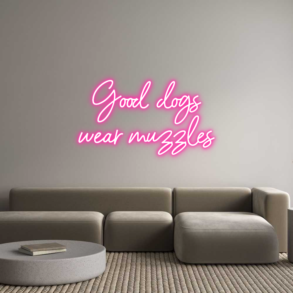 Individuelles Neon: Good dogs
we...