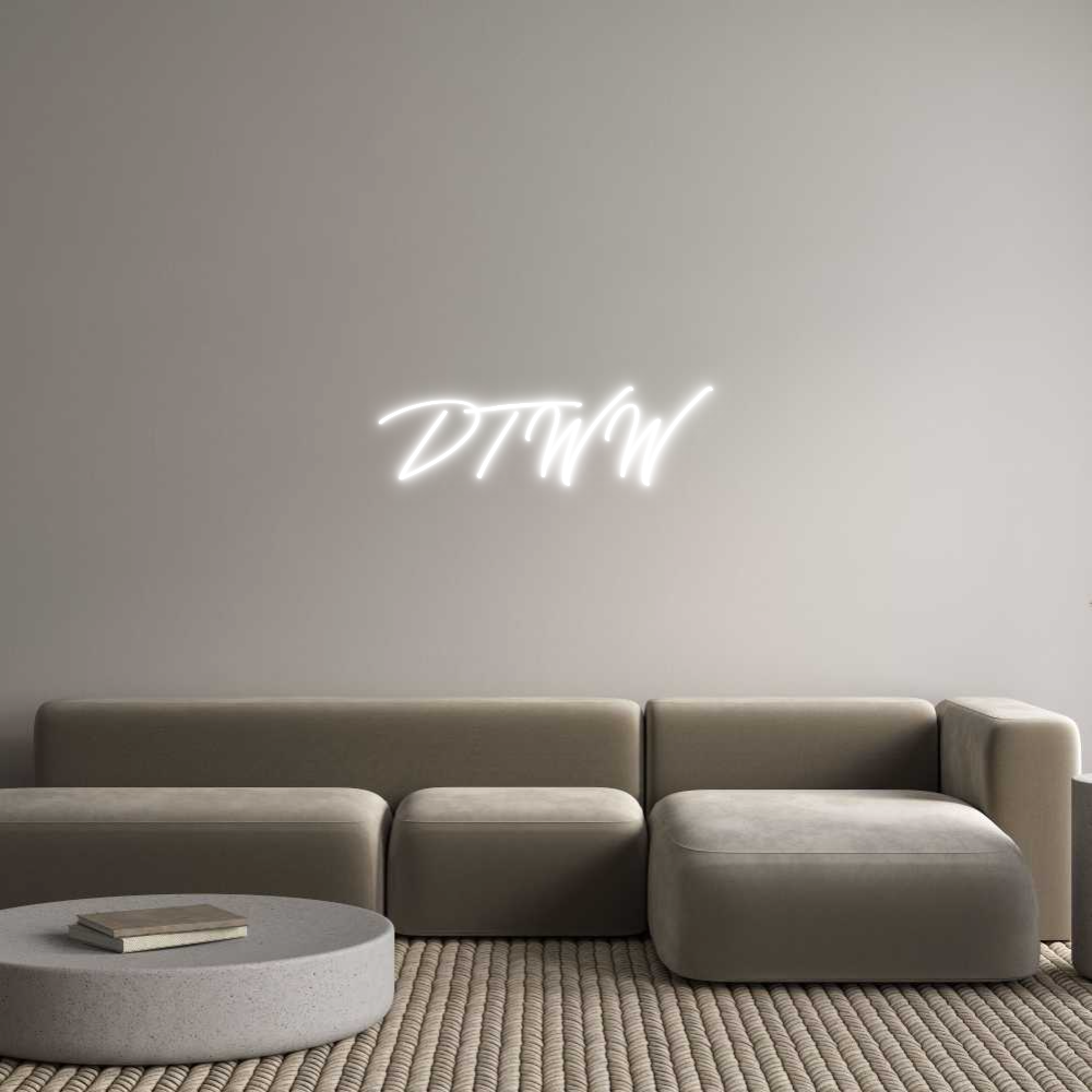 Individuelles Neon: DTWW