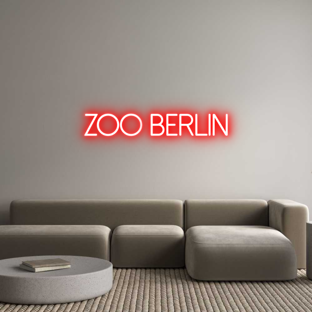 Individuelles Neon: ZOO BERLIN
