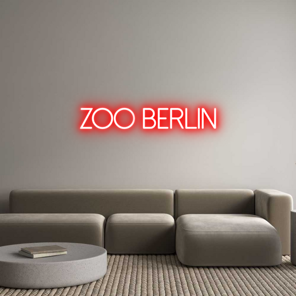 Individuelles Neon: ZOO BERLIN