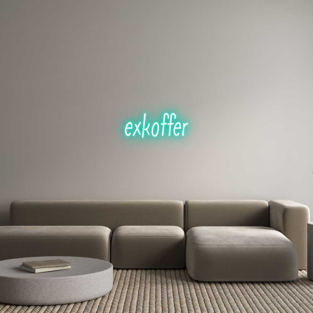 Individuelles Neon: exkoffer