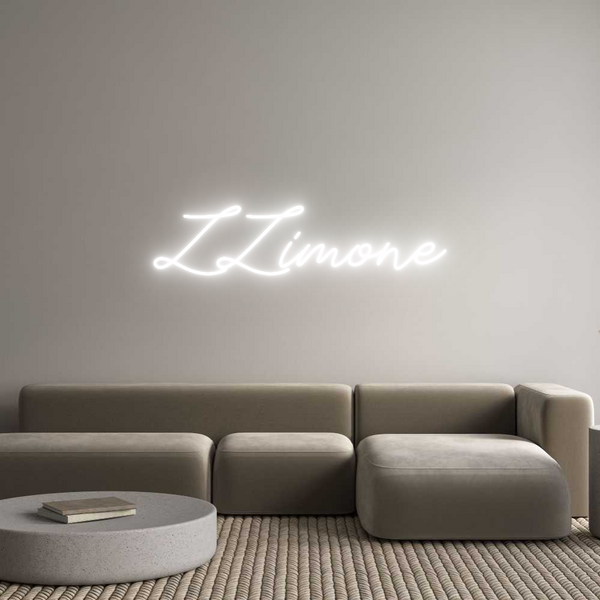 Individuelles Neon: ZZimone