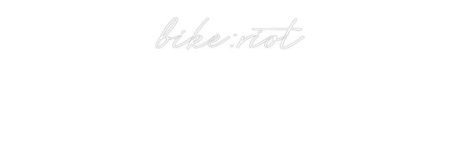 Individuelles Neon: bike:riot