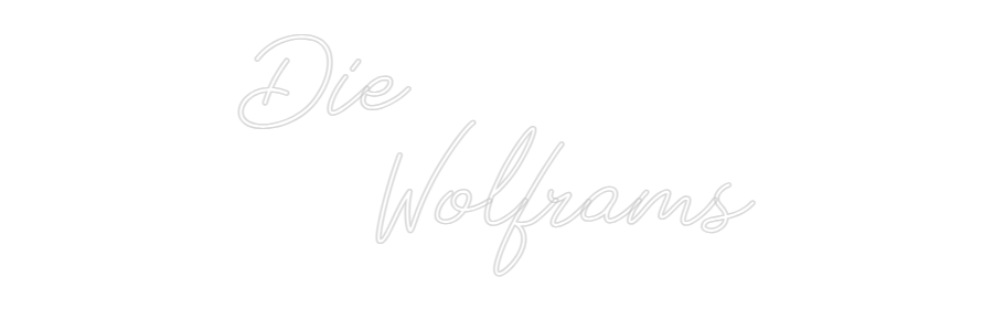 Individuelles Neon: Die 
     Wo...