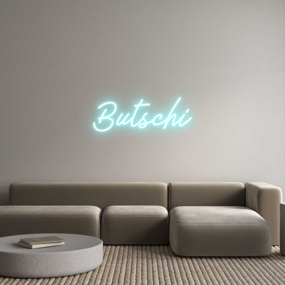 Individuelles Neon: Butschi