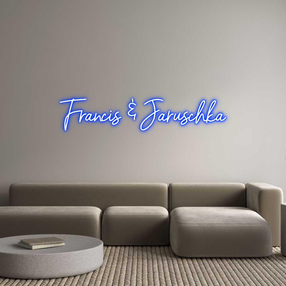 Individuelles Neon: Francis & Jar...