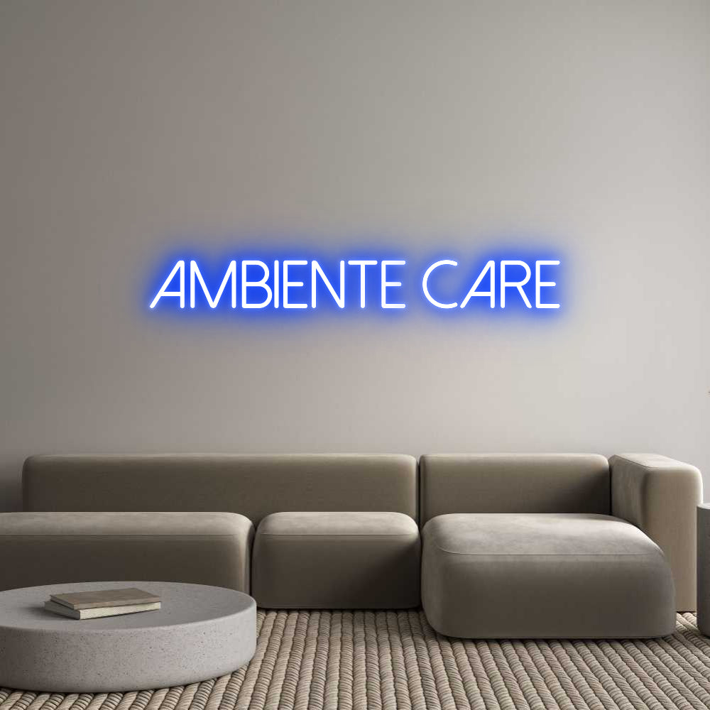Individuelles Neon: Ambiente Care