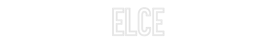 Individuelles Neon: ELCE