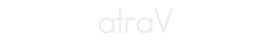 Individuelles Neon: atraV