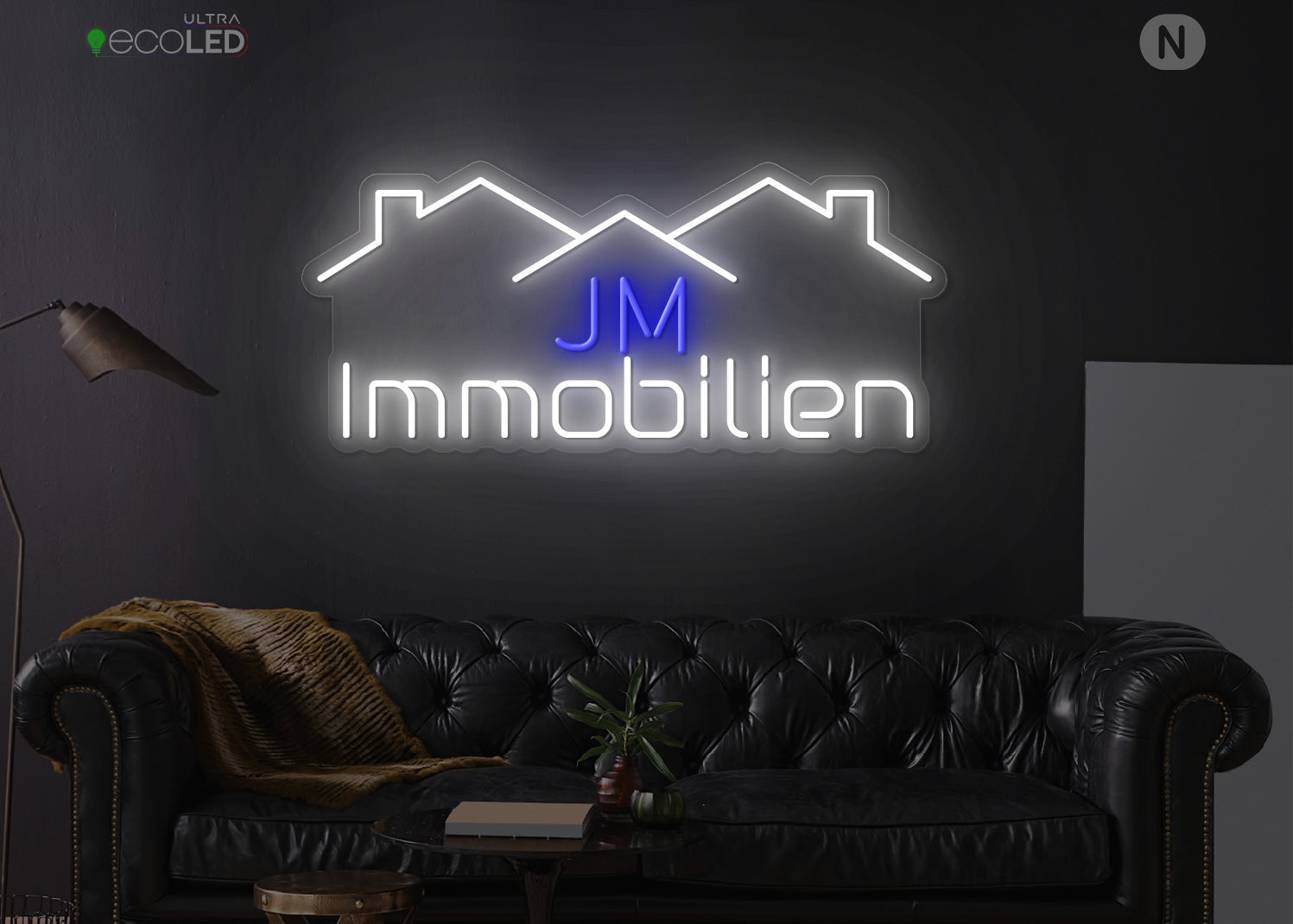 Individuelles Neonschild