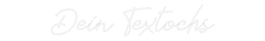 Individuelles Neon: Dein Textochs