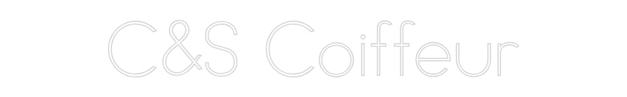 Individuelles Neon: C&S Coiffeur