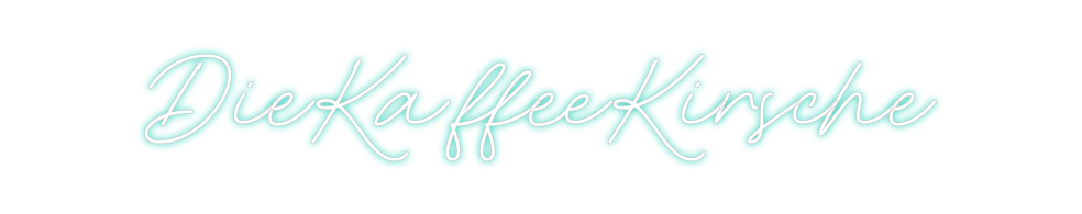 Individuelles Neon: DieKaffeeKirs...
