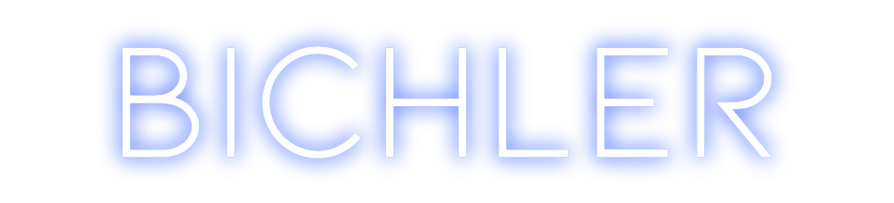 Individuelles Neon: Bichler