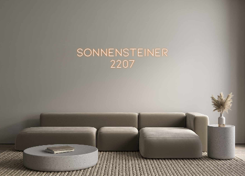 Individuelles Neon: SonnenSteiner...