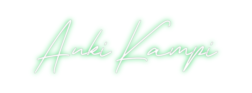 Individuelles Neon: Anki Kampi