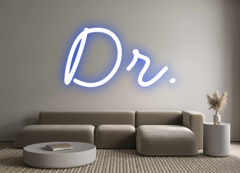 Individuelles Neon: Dr.