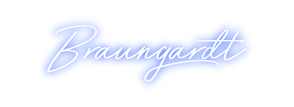 Individuelles Neon: Braungardt
