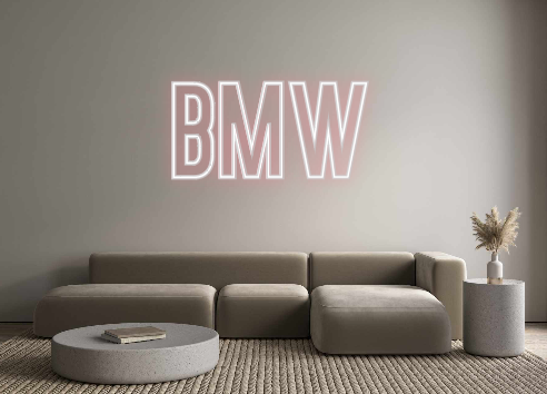 Individuelles Neon: BMW